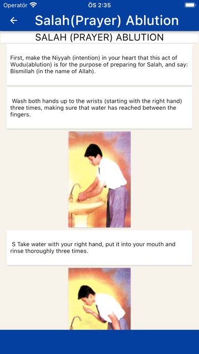 Salah and Ablution Teacher Screenshot