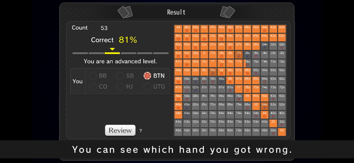 Poker Preflot Trainer