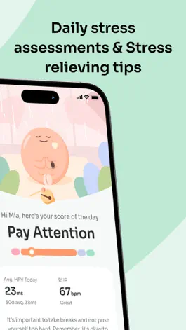 Game screenshot StressWatch:HRV Stress Tracker apk