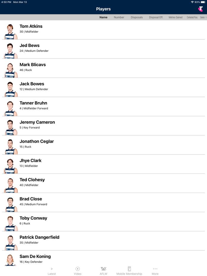 Geelong Cats Official App