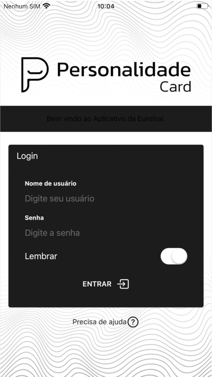 Personalidade Card PDV