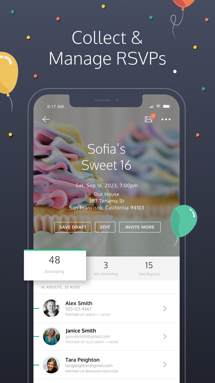 Poply Party Invitation Maker