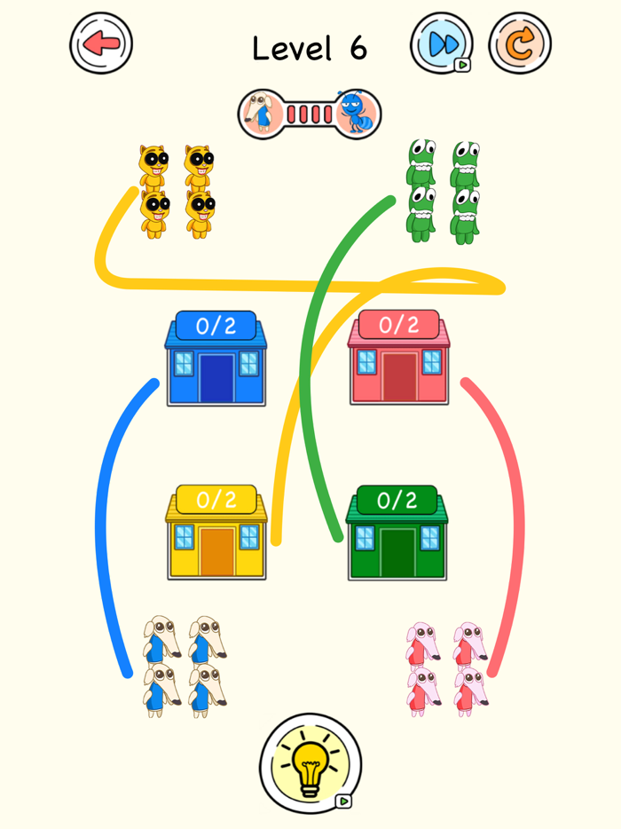 Lost Dog Puzzle Draw To Home