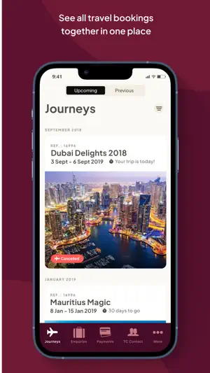 myTC - Travel Counsellors screenshot 1