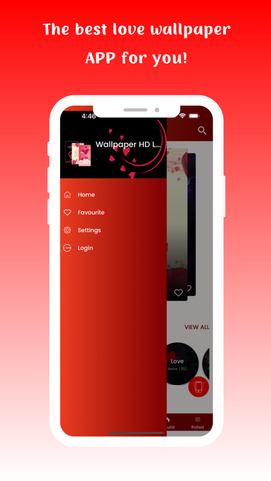 Wallpaper HD Love Screenshot