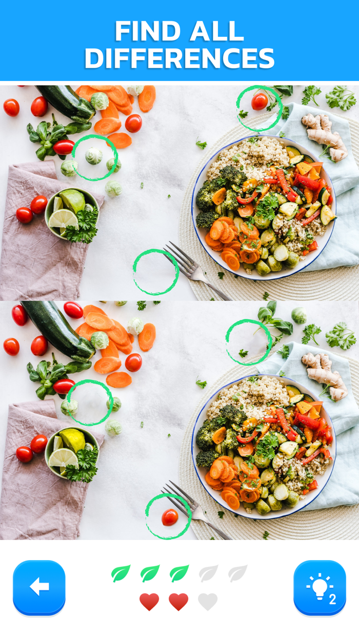 Find hidden differences