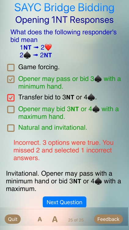 Standard American (SAYC) screenshot-5