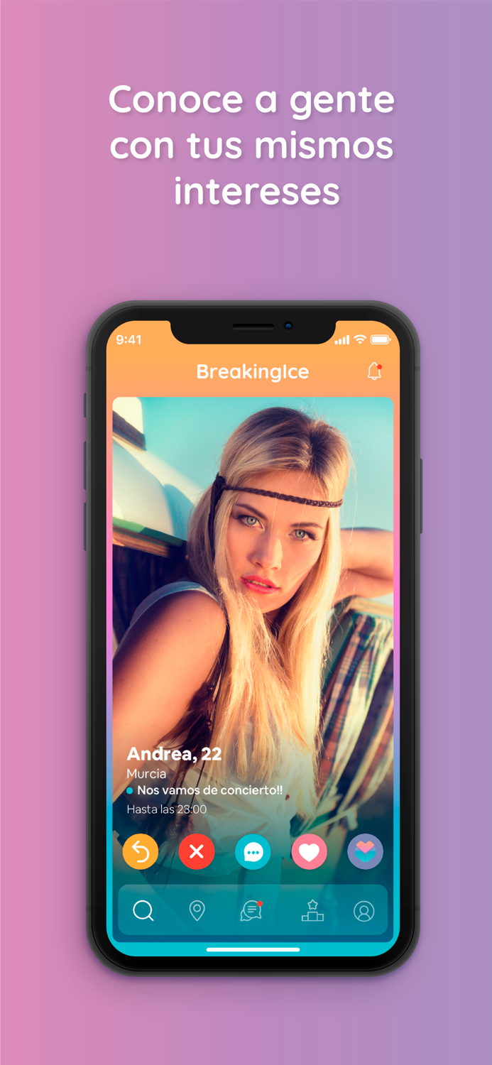 Breaking Ice Citas y amigos