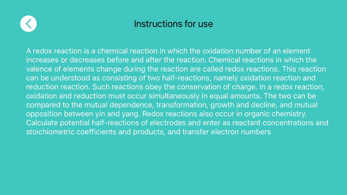 Calculate Redox Reaction