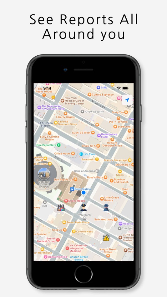 #1. SafeWalk - Walk with Safety (iOS) 由: Rahqi Sarsour