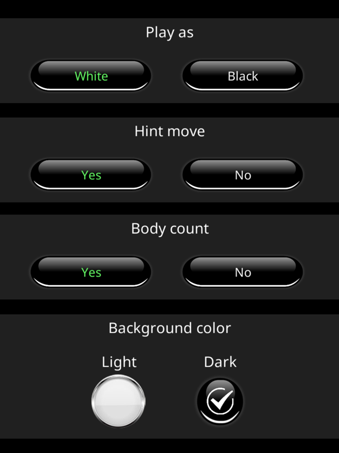 Chess games with friends