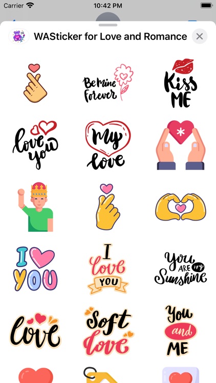 WASticker for Love & Romance screenshot-6