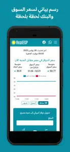 RealEGP - سعر الجنيه الحقيقي screenshot #1 for iPhone