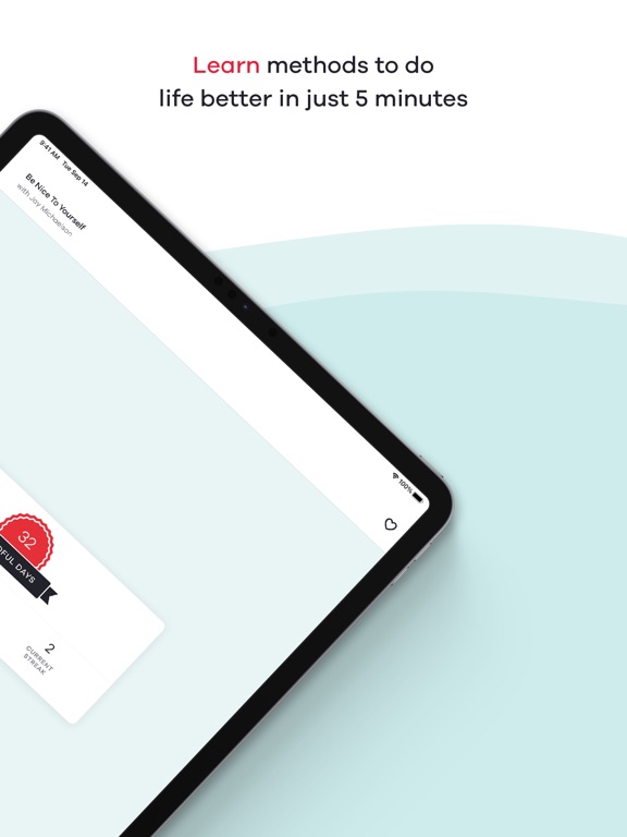Ten Percent Happier Meditation App voor iPhone, iPad en iPod touch