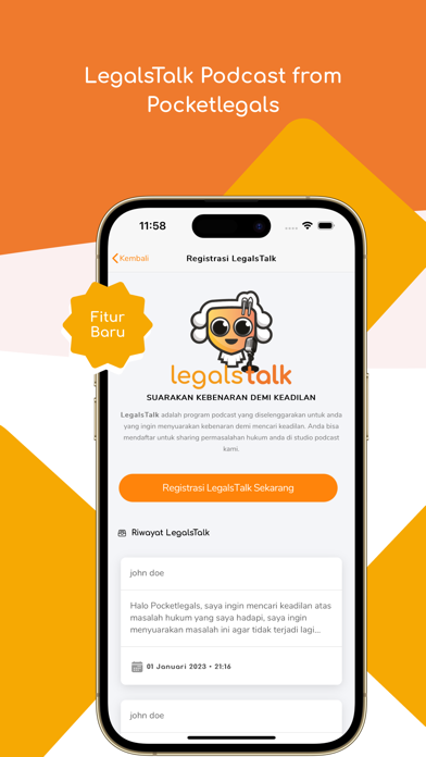 Pocketlegals Screenshot