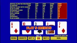 video poker casino slot cards iphone screenshot 4