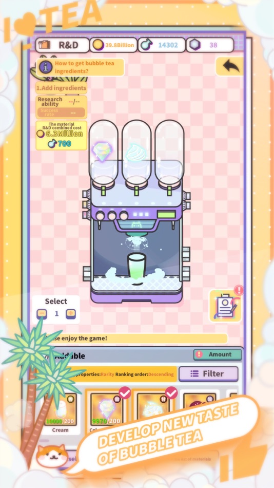 #3. Bubble Tea Tycoon (iOS) 由: Lemon Jam Technology Co., Ltd.