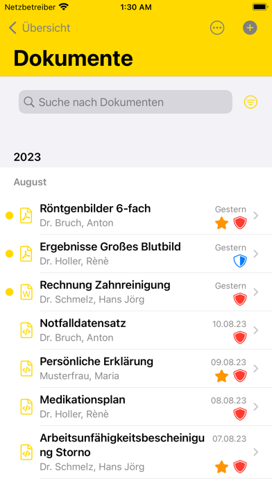 BKK Groz-Beckert ePA Screenshot
