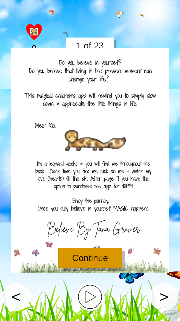 Believe by Tana Grover