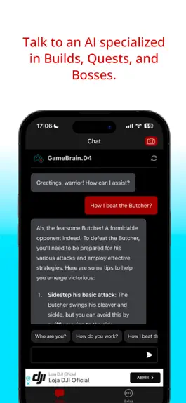 Game screenshot D4 AI Assistant apk