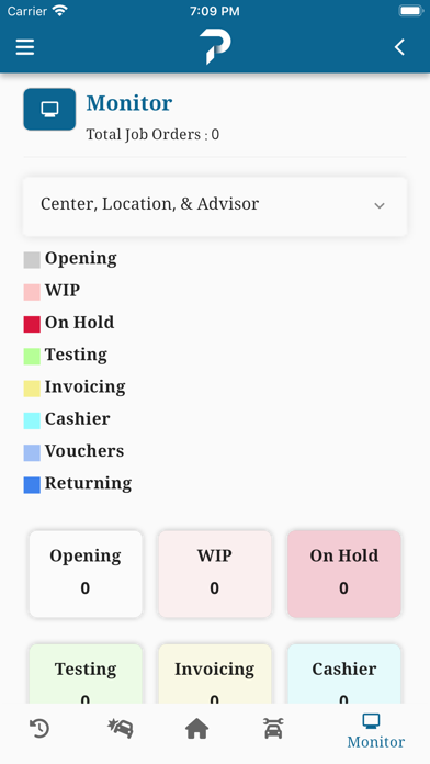 Proactive DMS - Service Screenshot