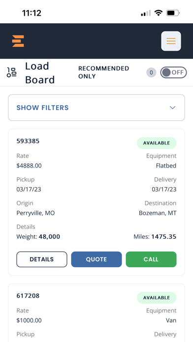 EXO Freight Screenshot