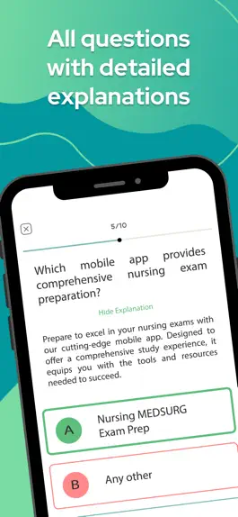 Game screenshot MEDSURG Nurse Exam Prep 2023 hack