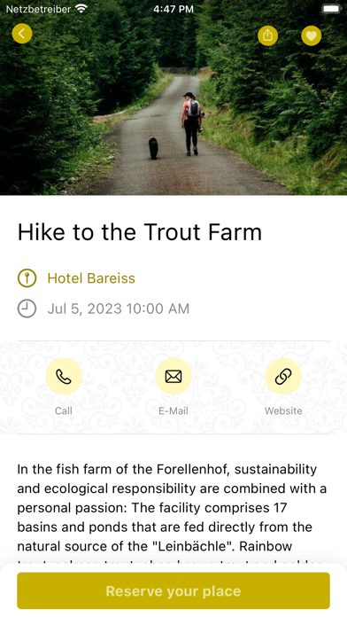 Hotel Bareiss Screenshot