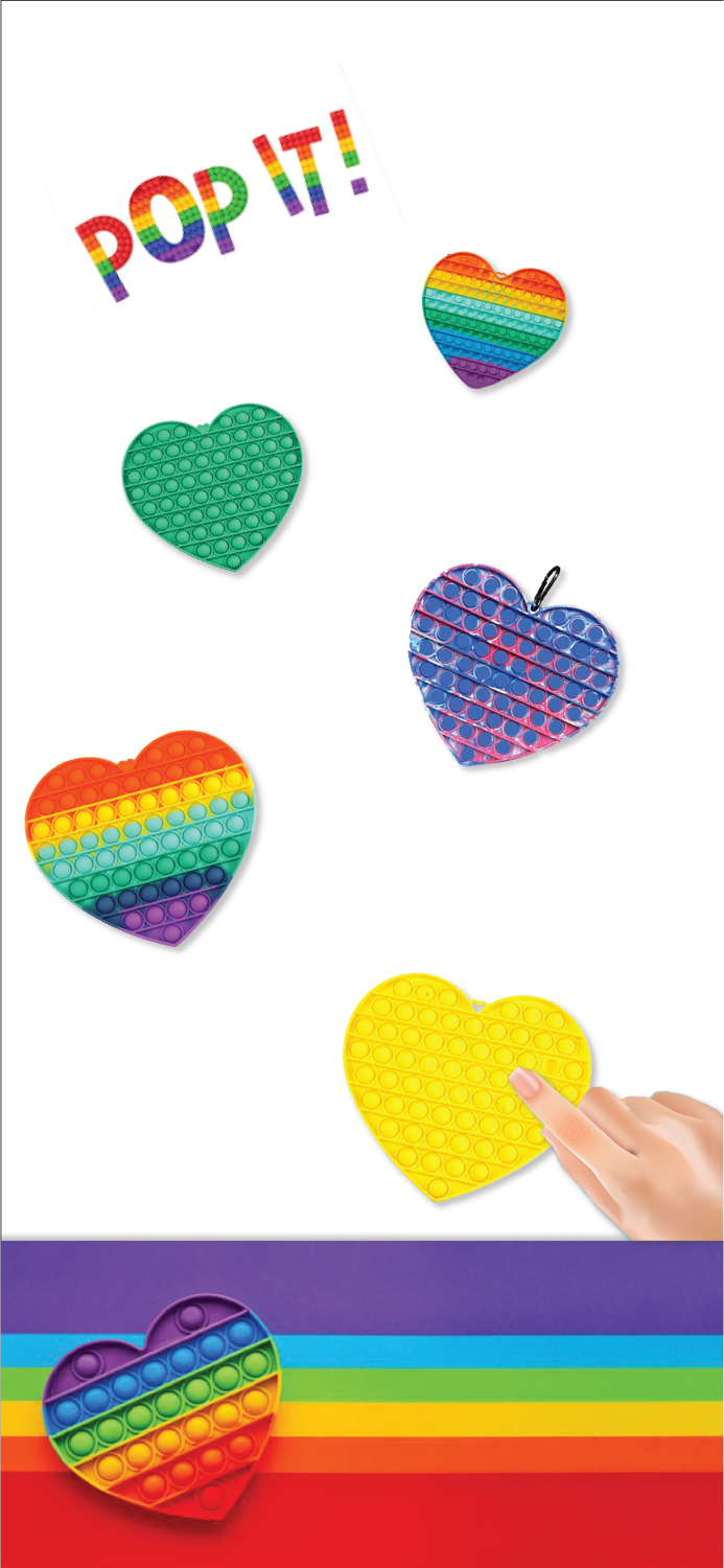 Fidget Toys 3D Pop it popop