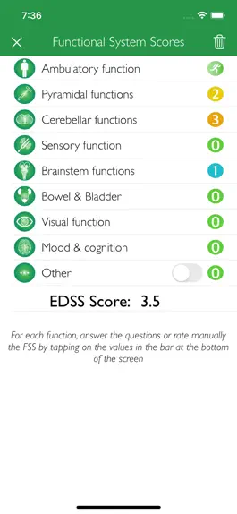 Game screenshot Easy EDSS Score apk