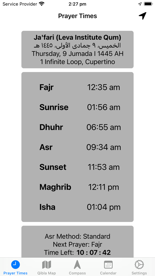 #5. alQibla (iOS) 由: eQibla.com