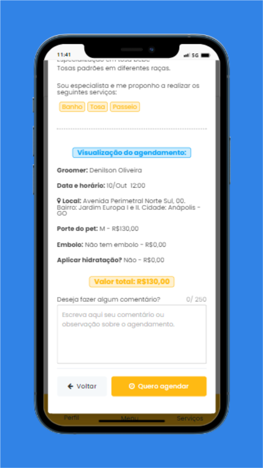 #5. Pet House App (iOS) 由: Filipe de Castro Santos Souza