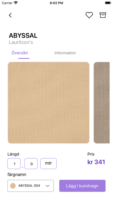 Fibes Fabric Finder Screenshot
