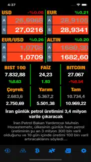 finans takip iphone screenshot 1