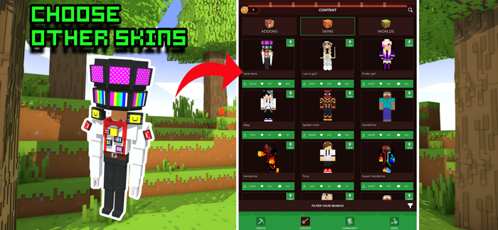 Mods Craft for Minecraft Modes