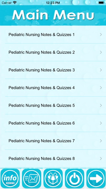 Pediatric Nursing Exam Q&A App