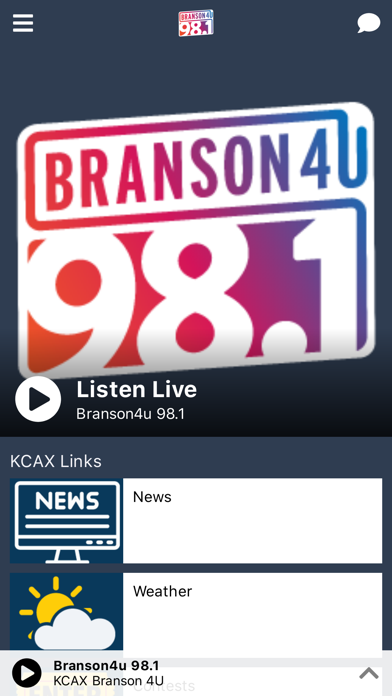 Branson4u 98.1 Screenshot