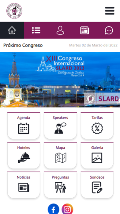 Slard Eventos Screenshot