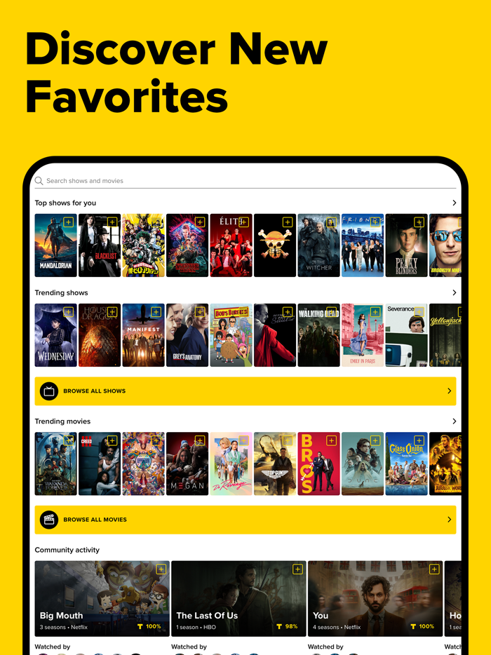 TV Time Track Shows and Movies