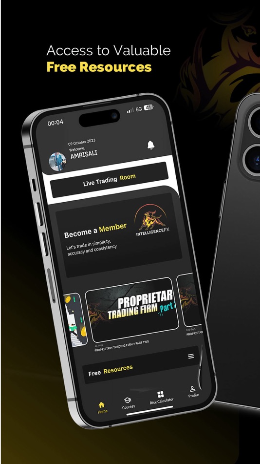 #6. IntelligenceFx (iOS) Podle: erick Justin Nyaluke