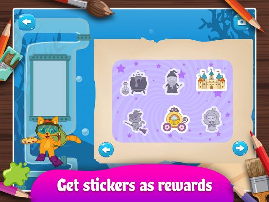 Draw & Color: Toddler Games iPad screenshot 7 - Education app