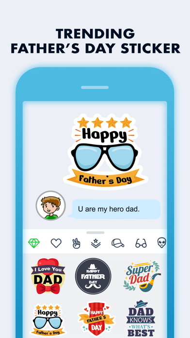 Father's Day Special Stickers screenshot 4