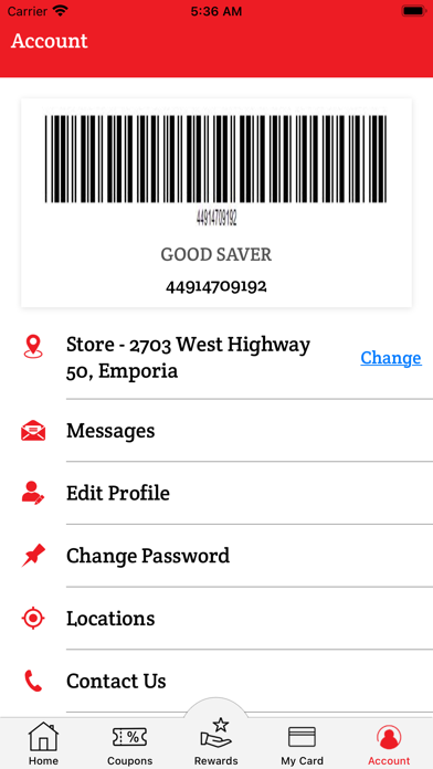 Goods's Cash Saver Screenshot