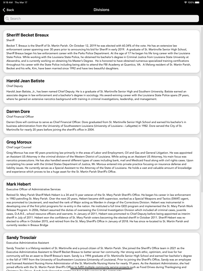 St. Martin Parish Sheriff LA