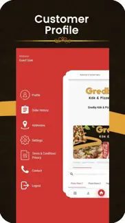gredby pizzeria iphone screenshot 2