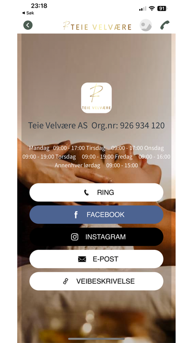 Teie Velvære Screenshot 3 - AppWisp.com Teie Velvære Screenshot 3 - AppWisp.com