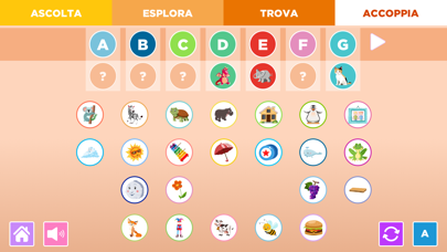 ABC Italian Alphabet for kids screenshot n.7