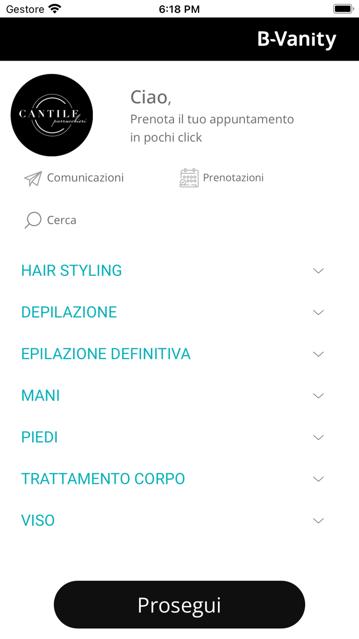 Cantile Parrucchieri Estetica