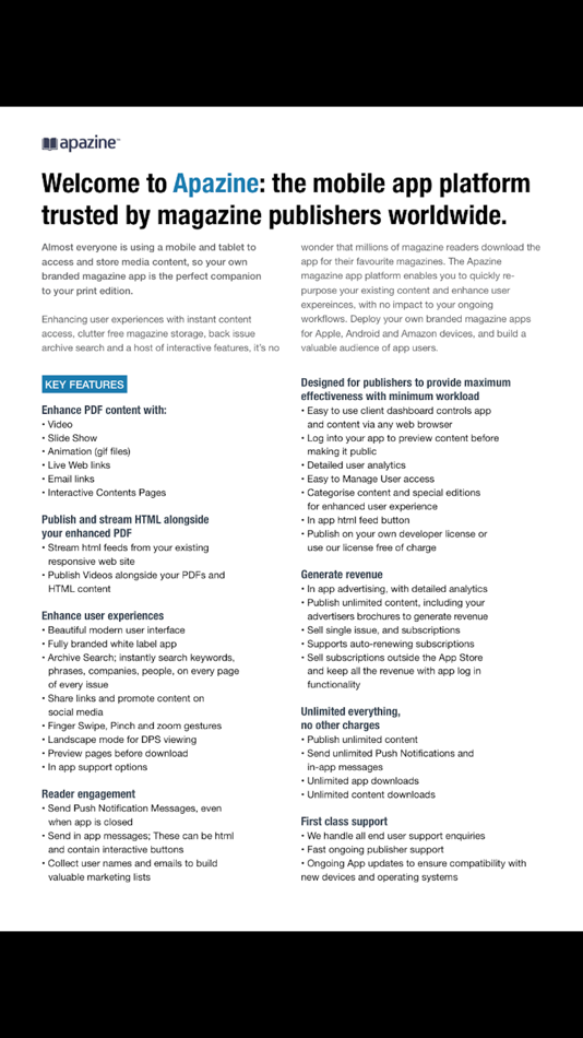 #2. Apazine (iOS) 来自: Digital Edition Technology Ltd