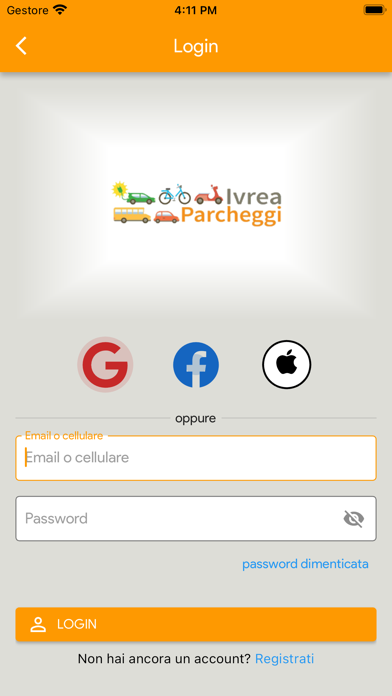 Ivrea Parcheggi Screenshot